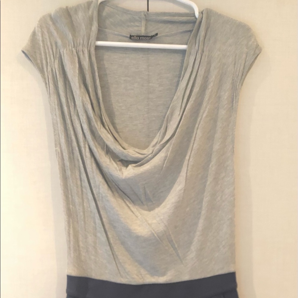 Ella Moss Two Toned Grey & Blue Dress Size Small